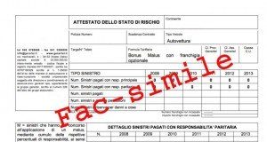 Assicurazione senza attestato di rischio Assicurazione senza attestato di rischio